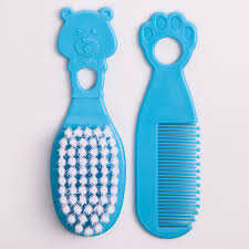 Набор расчесок для волос «Мишка», цвет голубой 5295973