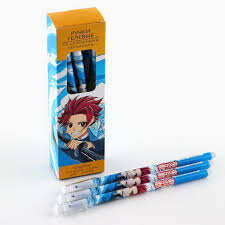 Ручка пластик пиши-стирай с колпачком "Аниме парень", синяя паста, гелевая 0,5 мм   9833044