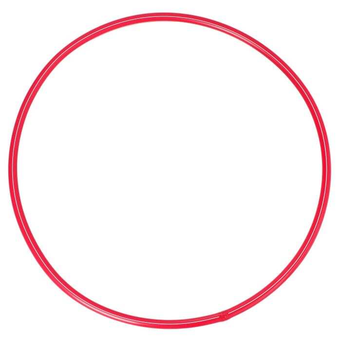 Обруч, диаметр 60 см, цвет красный (Крошка Я) Обруч д.60, цвет: красный 1209316