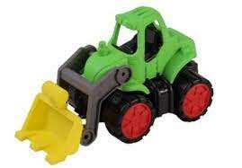 Пластмассовая игрушечная машина "Маленкий Трактор" (21*10*11 см), сетка