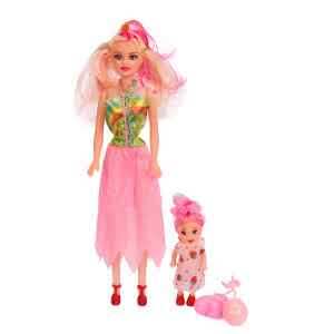 Кукла тип Модель с ребенком, блистер 8815-4