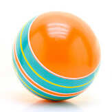 Мяч д. 100мм  Серия "Полосатики" ручное окраш. (ленточки, тропинки)