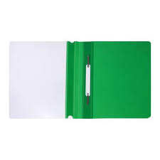 Папка-скоросшиватель Calligrata, А5, 180мкм, с зеленым прозр.верхом 6578268