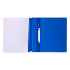 Папка-скоросшиватель Calligrata, А5, 180мкм, с синем прозр.верхом 6578266