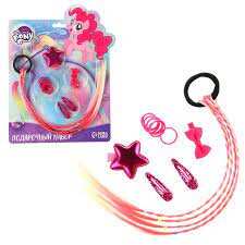 Подарочный набор аксессуаров для волос &quot;Пинки Пай&quot;, My Little Pony   7384880 