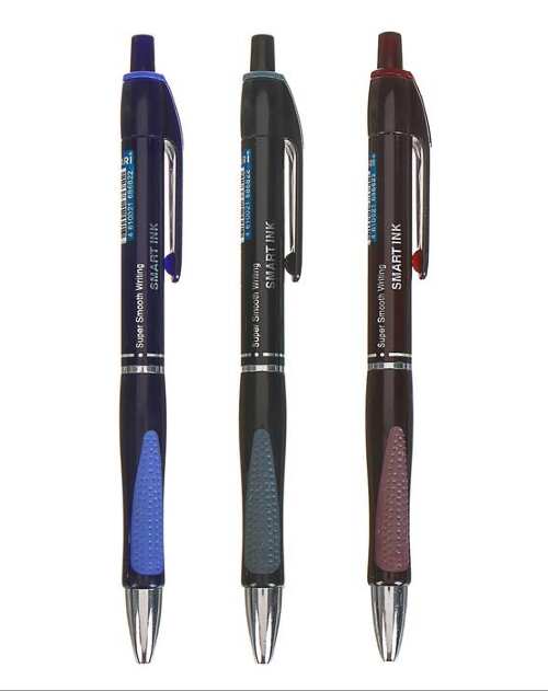 Ручка шариковая автомат MAZARi Sirius Smart Ink0.7 М-5757син,масл.осн,игол.пиш.уз.цена за 1шт2533747