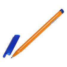 Ручка шариковая 1,0мм синяя, корпус желтый треугольный, колпачок синий , штрихкод на штуке 5449279