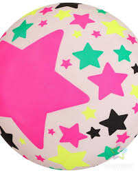 Мяч детский "Звезды" 22 см, 60 гр, цвет микс   7413818