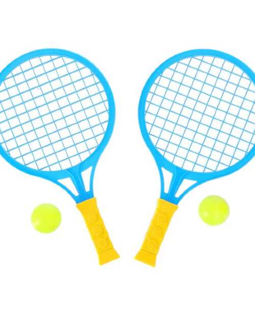 Набор ракеток "Крутой теннис", 2 ракетки, 2 шарика цвет МИКС 2884035