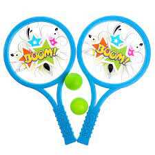 Набор для тенниса "Бум!", 2 ракетки, 2 мяча, цвета МИКС 676562