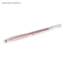 Ручка гелевая 0,5мм красная, корпус матовый тонированный 546731