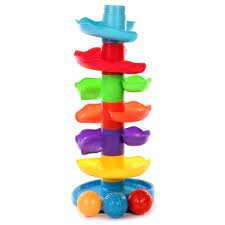 Пластмассовый игрушечный набор "Башня с шариками 2", сетка